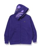 【その他のブランド/Other】のONE POINT APE HEAD SHARK RELAXED FIT ZIP HOODIE PURPLE|ID: prp329100004319484 ipo3291000000030288339