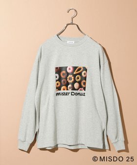 【レプシィム ローリーズファーム/LEPSIM LOWRYS FARM】の【Mister Donut×LEPSIM】フォトロンT 人気、トレンドファッション・服の通販 founy(ファニー) ファッション Fashion レディースファッション WOMEN トップス・カットソー Tops/Tshirt ロング / Tシャツ T-Shirts おすすめ Recommend インナー Inner キャラクター Character シンプル Simple チェーン Chain プリント Print ロング Long |ID:prp329100004320040