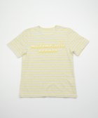 【その他のブランド/Other】の【WEB限定】TOP度詰ボーダー ロゴプリント半袖Tシャツ TOPオートミール系|ID: prp329100004320069 ipo3291000000029971879