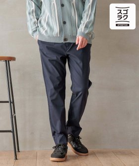 【グローバルワーク/GLOBAL WORK / MEN】のスゴラクストレッチスリムパンツ/975726 人気、トレンドファッション・服の通販 founy(ファニー) ファッション Fashion メンズファッション MEN ボトムス Bottoms/Men クッション Cushion ストレッチ Stretch スラックス Slacks スリム Slim セットアップ Set Up フィット Fit |ID:prp329100004320072