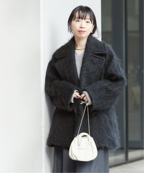 【ジャーナルスタンダード レサージュ/journal standard L'essage】のモヘヤMIXシャギーダブルコート 人気、トレンドファッション・服の通販 founy(ファニー) ファッション Fashion レディースファッション WOMEN アウター Coat Outerwear コート Coats 2024年 2024 2024-2025秋冬・A/W Aw/Autumn/Winter/Fw/Fall/2024-2025 ミドル Middle モヘヤ Mohair |ID:prp329100004320769