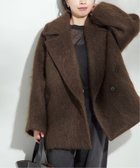 【ジャーナルスタンダード レサージュ/journal standard L'essage】のモヘヤMIXシャギーダブルコート 人気、トレンドファッション・服の通販 founy(ファニー) ファッション Fashion レディースファッション WOMEN アウター Coat Outerwear コート Coats 2024年 2024 2024-2025秋冬・A/W Aw/Autumn/Winter/Fw/Fall/2024-2025 ミドル Middle モヘヤ Mohair thumbnail ブラウン|ID: prp329100004320769 ipo3291000000029977474