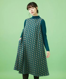 【ホコモモラ/Jocomomola】のRosa salmon フラワー総刺繍ノースリーブワンピース 人気、トレンドファッション・服の通販 founy(ファニー) ファッション Fashion レディースファッション WOMEN ワンピース Dress インナー Inner オケージョン Occasion ジャケット Jacket ジョーゼット Georgette セットアップ Set Up 定番 Standard ノースリーブ No Sleeve ハイネック High Neck フォーマル Formal フラワー Flower ポケット Pocket リラックス Relax ローズ Rose ワイド Wide おすすめ Recommend エレガント 上品 Elegant |ID:prp329100004321059