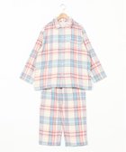 【キッドブルー/KID BLUE】の24トリプルガーゼチェック 長袖パジャマ 人気、トレンドファッション・服の通販 founy(ファニー) ファッション Fashion レディースファッション WOMEN トップス・カットソー Tops/Tshirt チェック Check トリプル Triple パイピング Piping パジャマ Pajamas ベーシック Basic ボトム Bottom ポケット Pocket 人気 Popularity 長袖 Long Sleeve thumbnail アイボリー|ID: prp329100004321093 ipo3291000000029980216