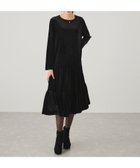 【ジャイロ/JAYRO】のベロアティアードワンピース 人気、トレンドファッション・服の通販 founy(ファニー) ファッション Fashion レディースファッション WOMEN ワンピース Dress A/W・秋冬 Aw・Autumn/Winter・Fw・Fall-Winter ジャケット Jacket スニーカー Sneakers ティアード Tiered ベロア Velor ホリデーシーズン Holiday ポケット Pocket リボン Ribbon 冬 Winter thumbnail ブラック(01)|ID: prp329100004321103 ipo3291000000029980322