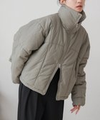 【バブ ブージュルード/Bab Bou Jeloud】のリップファイバー中綿ショートジャケット 人気、トレンドファッション・服の通販 founy(ファニー) ファッション Fashion レディースファッション WOMEN アウター Coat Outerwear ジャケット Jackets ショート Short ジャケット Jacket スタンド Stand スラックス Slacks デニム Denim ドローコード Draw Cord 定番 Standard フェミニン Feminine フォルム Form 防寒 Cold Protection マニッシュ Mannish リップ Lip レギュラー Regular 冬 Winter エレガント 上品 Elegant thumbnail GRAY|ID: prp329100004321124 ipo3291000000030118583