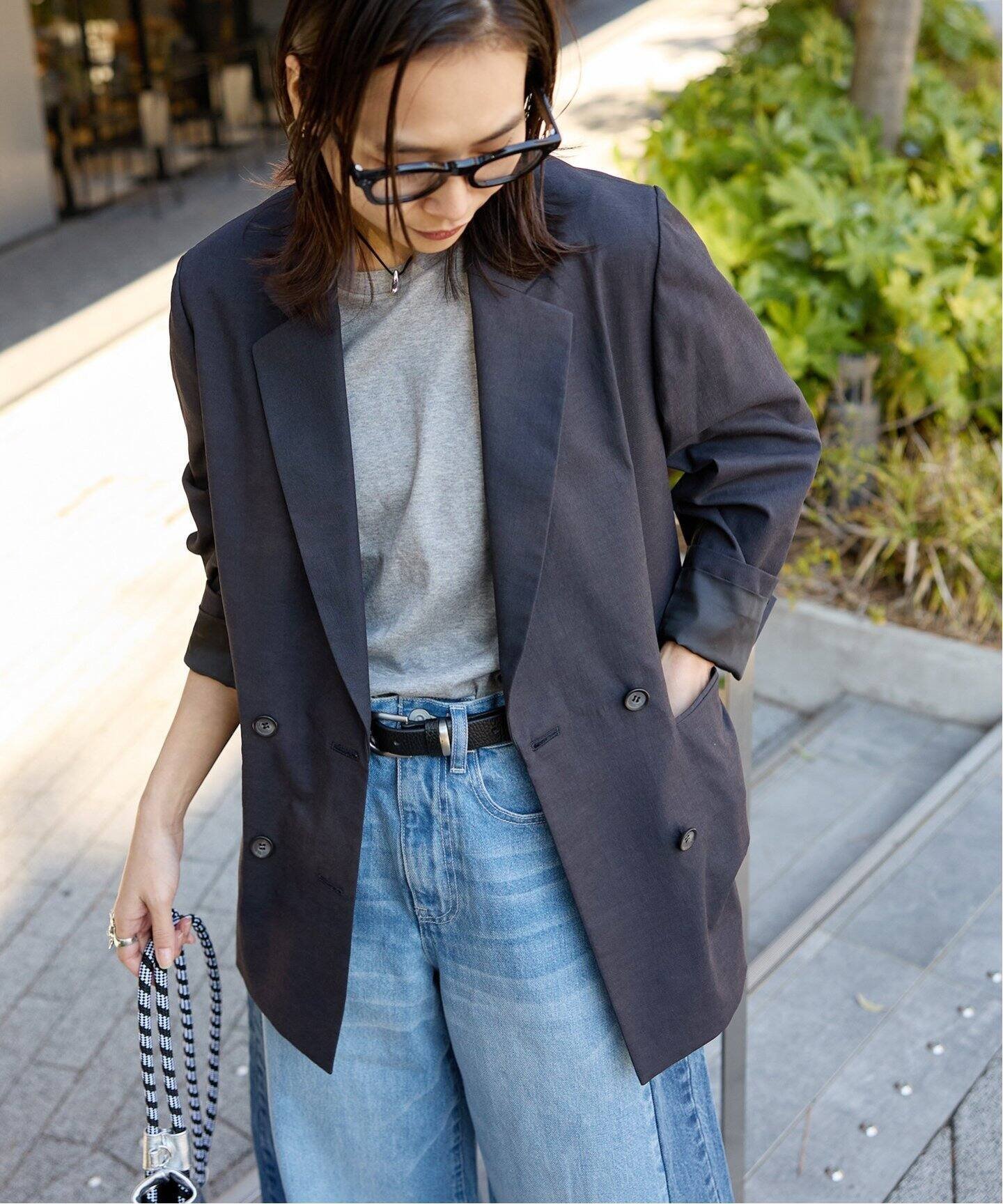 【ジャーナルスタンダード/JOURNAL STANDARD】のFUNCTION サマーオックスジャケット 人気、トレンドファッション・服の通販 founy(ファニー) 　ファッション　Fashion　レディースファッション　WOMEN　アウター　Coat Outerwear　ジャケット　Jackets　2025年　2025　2025春夏・S/S　Ss,Spring/Summer,2025　オケージョン　Occasion　ジャケット　Jacket　セットアップ　Set Up　ダブル　Double　 other-1|ID: prp329100004321202 ipo3291000000030119192