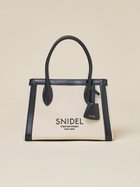 【スナイデル/SNIDEL】のキャンバスロゴバッグ BLK[009]|ID:prp329100004321329