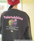 【フリークスストア/FREAK'S STORE】のTeletubbies ビッグロゴバックプリントスウェット 24AW チャコールグレー|ID: prp329100004321503 ipo3291000000030526661