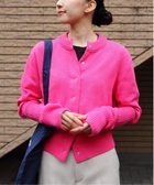 【その他のブランド/Other】のCOTTON LONG RIB CARDIGAN PINK|ID: prp329100004321549 ipo3291000000029984235