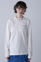 【ローズバッド/ROSE BUD】のプリントロングTシャツ 人気、トレンドファッション・服の通販 founy(ファニー) ファッション Fashion レディースファッション WOMEN トップス・カットソー Tops/Tshirt シャツ/ブラウス Shirts/Blouses ロング / Tシャツ T-Shirts A/W・秋冬 Aw・Autumn/Winter・Fw・Fall-Winter インナー Inner ショート Short デニム Denim プリント Print リラックス Relax ロング Long ワンポイント One Point 春 Spring thumbnail ホワイト1|ID: prp329100004321630 ipo3291000000029985168