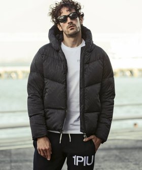 【シフォン/SHIFFON / MEN】の1PIU1UGUALE3 RELAX/USO-23055 総柄ダウンジャケット 人気、トレンドファッション・服の通販 founy(ファニー) ファッション Fashion メンズファッション MEN ジャケット Jacket ダウン Down リラックス Relax |ID:prp329100004321774