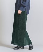 【ビューティ&ユース ユナイテッドアローズ/BEAUTY&YOUTH / UNITED ARROWS】のラメプリーツ ロングタイトスカート DK.GREEN|ID: prp329100004321885 ipo3291000000029987641