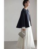 【ラ トータリテ/La TOTALITE】のツイルストレッチノーカラージャケット 人気、トレンドファッション・服の通販 founy(ファニー) ファッション Fashion レディースファッション WOMEN アウター Coat Outerwear ジャケット Jackets ノーカラージャケット No Collar Leather Jackets 2025年 2025 2025春夏・S/S Ss,Spring/Summer,2025 おすすめ Recommend ジャケット Jacket ストレッチ Stretch セレモニー Ceremony デニム Denim バランス Balance フェミニン Feminine フロント Front ボトム Bottom thumbnail ネイビー|ID: prp329100004322631 ipo3291000000030106938