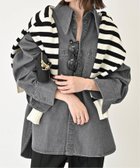 【スローブ イエナ/SLOBE IENA】のLE DENIMポイントカラーシャツ 人気、トレンドファッション・服の通販 founy(ファニー) ファッション Fashion レディースファッション WOMEN トップス・カットソー Tops/Tshirt シャツ/ブラウス Shirts/Blouses thumbnail グレーA|ID: prp329100004322801 ipo3291000000029994954