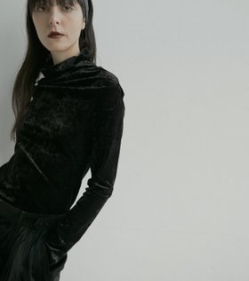 【ルシェル ブルー/LE CIEL BLEU】 ベロアトップ / Velour Top人気、トレンドファッション・服の通販 founy(ファニー) ファッション Fashion レディースファッション WOMEN トップス・カットソー Tops/Tshirt ベロア Velour おすすめ Recommend アシメトリー Asymmetry インナー Inner ストレッチ Stretch セットアップ Set Up ベロア Velor |ID:prp329100004322889