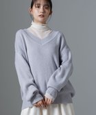 【ナノ ユニバース/nano universe】のラメ混Vネックルーズシルエットニット 人気、トレンドファッション・服の通販 founy(ファニー) ファッション Fashion レディースファッション WOMEN トップス・カットソー Tops/Tshirt ニット Knit Tops Vネック V-Neck インナー Inner ウォッシャブル Washable シンプル Simple スラックス Slacks トレンド Trend バランス Balance メタリック Metallic リラックス Relax ワイド Wide おすすめ Recommend 2024年 2024 エレガント 上品 Elegant 2024-2025秋冬・A/W Aw/Autumn/Winter/Fw/Fall/2024-2025 thumbnail L.グレー1|ID: prp329100004323069 ipo3291000000029996538