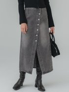 【コカ/COCA】のウォッシュデニムスカート 人気、トレンドファッション・服の通販 founy(ファニー) ファッション Fashion レディースファッション WOMEN スカート Skirt デニムスカート Denim Skirts デニム Denim ポケット Pocket thumbnail Gray|ID: prp329100004323214 ipo3291000000029997382