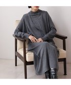 【バブ ブージュルード/Bab Bou Jeloud】の毛混ハイネックセットワンピース 人気、トレンドファッション・服の通販 founy(ファニー) ファッション Fashion レディースファッション WOMEN ワンピース Dress なめらか Smooth ハイネック High Neck ミラノリブ Milan Ribs 再入荷 Restock/Back In Stock/Re Arrival エレガント 上品 Elegant thumbnail CCL|ID: prp329100004323387 ipo3291000000029998254