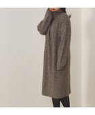 【ビームス ハート/BEAMS HEART】のBEAMS HEART / ケーブル ニットワンピース MOCHA|ID: prp329100004323406 ipo3291000000029998364