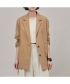 【カレンソロジー/Curensology】のサテンワッシャーシャツジャケット 人気、トレンドファッション・服の通販 founy(ファニー) ファッション Fashion レディースファッション WOMEN アウター Coat Outerwear ジャケット Jackets エレガント 上品 Elegant サテン Satin シンプル Simple リラックス Relax thumbnail キャメル54|ID: prp329100004324038 ipo3291000000030117849