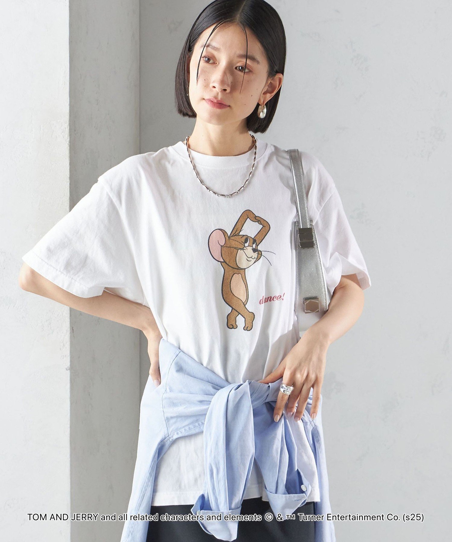 【シップス フォー ウィメン/SHIPS】の【SHIPS別注】GOOD ROCK SPEED TOM and JERRY TEE インテリア・キッズ・メンズ・レディースファッション・服の通販 founy(ファニー) 　ファッション　Fashion　レディースファッション　WOMEN　ヴィンテージ　Vintage　キャラクター　Character　グラフィック　Graphic　プリント　Print　別注　Special Order　2025年　2025　2025春夏・S/S　Ss,Spring/Summer,2025　ホワイト|ID: prp329100004324069 ipo3291000000030003503