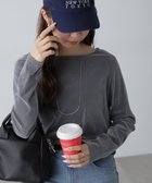 【フリーズマート/FREE'S MART】のMFM フロッキーラウンドネックカットソー 人気、トレンドファッション・服の通販 founy(ファニー) ファッション Fashion レディースファッション WOMEN トップス・カットソー Tops/Tshirt カットソー Cut and Sewn カットソー Cut And Sew スウェット Sweat スリーブ Sleeve デニム Denim ボトム Bottom thumbnail グレー|ID: prp329100004324147 ipo3291000000030004285