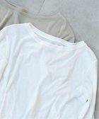 【スピック&スパン/Spick & Span】のソフトフライスシアーボートネックTEE 人気、トレンドファッション・服の通販 founy(ファニー) ファッション Fashion レディースファッション WOMEN thumbnail ホワイト|ID: prp329100004324159 ipo3291000000030004405