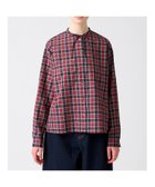 【マーコート/MARcourt】のmizuiro ind チェックリボンタイシャツ 人気、トレンドファッション・服の通販 founy(ファニー) ファッション Fashion レディースファッション WOMEN トップス・カットソー Tops/Tshirt シャツ/ブラウス Shirts/Blouses シンプル Simple チェック Check ポケット Pocket リボン Ribbon 人気 Popularity 長袖 Long Sleeve thumbnail ネイビー|ID: prp329100004324637 ipo3291000000030145366