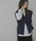 【ルシェル ブルー/LE CIEL BLEU】のテープディティールニットベスト / Tape Detail Knit Vest 人気、トレンドファッション・服の通販 founy(ファニー) ファッション Fashion レディースファッション WOMEN アウター Coat Outerwear トップス・カットソー Tops/Tshirt ニット Knit Tops ベスト/ジレ Gilets/Vests カットソー Cut And Sew クール Cool サスペンダー Suspenders フロント Front ベスト Vest リボン Ribbon 人気 Popularity thumbnail ネイビー|ID: prp329100004324651 ipo3291000000030008719