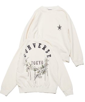 【コンバーストウキョウ/CONVERSE TOKYO】のCIRCLE FLOWER LOGO SWEAT 人気、トレンドファッション・服の通販 founy(ファニー) ファッション Fashion レディースファッション WOMEN トップス・カットソー Tops/Tshirt パーカ Sweats スウェット Sweat おすすめ Recommend カーゴパンツ Cargo Pants グラフィック Graphic サークル Circle スウェット Sweat スラックス Slacks デニム Denim トレンド Trend プリント Print ロング Long ワイド Wide ヴィンテージ Vintage |ID:prp329100004324675