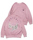 【コンバーストウキョウ/CONVERSE TOKYO】のCIRCLE FLOWER LOGO SWEAT 人気、トレンドファッション・服の通販 founy(ファニー) ファッション Fashion レディースファッション WOMEN トップス・カットソー Tops/Tshirt パーカ Sweats スウェット Sweat おすすめ Recommend カーゴパンツ Cargo Pants グラフィック Graphic サークル Circle スウェット Sweat スラックス Slacks デニム Denim トレンド Trend プリント Print ロング Long ワイド Wide ヴィンテージ Vintage thumbnail ピンク|ID: prp329100004324675 ipo3291000000030008854