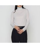 【コムサ/COMME CA】のSサイズ ソフトチュール*ウーリー分繊トリコット広巾 プルオーバー 人気、トレンドファッション・服の通販 founy(ファニー) ファッション Fashion レディースファッション WOMEN トップス・カットソー Tops/Tshirt プルオーバー Pullover ストレッチ Stretch セットアップ Set Up チュール Tulle リバーシブル Reversible 定番 Standard 軽量 Lightweight thumbnail 03:ライトグレー×アイボリー|ID: prp329100004324832 ipo3291000000030266427