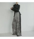 【ルシェル ブルー/LE CIEL BLEU】のサイドレースパンツ / Side Lace Pants 人気、トレンドファッション・服の通販 founy(ファニー) ファッション Fashion レディースファッション WOMEN パンツ Pants ベロア Velor レース Race thumbnail カーキ|ID: prp329100004325010 ipo3291000000030013456