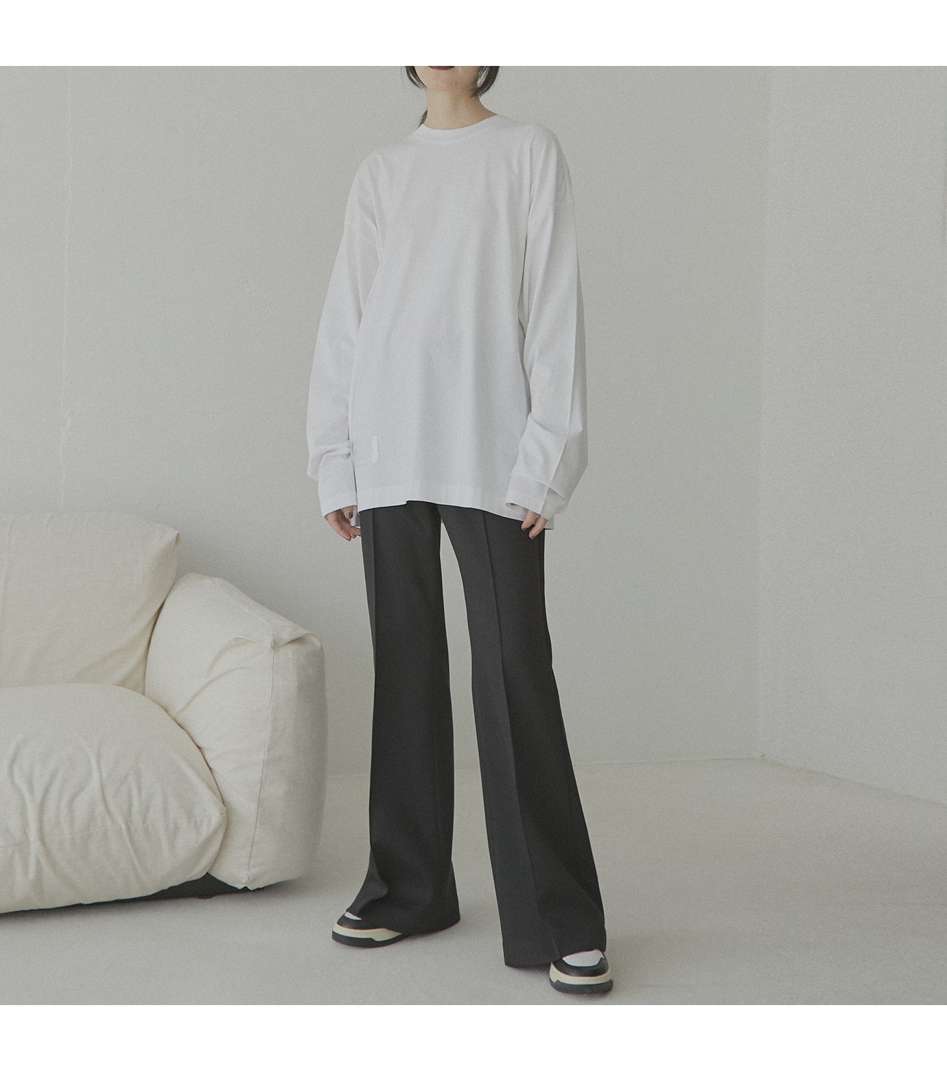 【ルシェル ブルー/LE CIEL BLEU】のジャージーフレアレッグパンツ / Jeresy Flare Leg Pants インテリア・キッズ・メンズ・レディースファッション・服の通販 founy(ファニー) 　ファッション　Fashion　レディースファッション　WOMEN　パンツ　Pants　ジャージ　Jersey　スウェット　Sweat　フレア　Flare　エレガント 上品　Elegant　ブラック|ID: prp329100004325014 ipo3291000000030013475