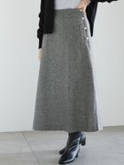 【テチチ/Te chichi】のツイードトラぺーズスカート 人気、トレンドファッション・服の通販 founy(ファニー) ファッション Fashion レディースファッション WOMEN スカート Skirt おすすめ Recommend クラシカル Classical ツイード Tweed エレガント 上品 Elegant 台形 Trapezoid thumbnail チャコールグレー|ID: prp329100004325077 ipo3291000000030079385