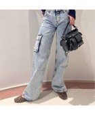 【ジョイントワークス/JOINT WORKS】のGUESS/ゲス GO KIT CARGO PANT W4YG19D 4XY0 人気、トレンドファッション・服の通販 founy(ファニー) ファッション Fashion レディースファッション WOMEN thumbnail サックスブルー B|ID: prp329100004325188 ipo3291000000030116807