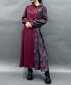 【アクシーズファム/axes femme】のスネークダマスクワンピース 人気、トレンドファッション・服の通販 founy(ファニー) ファッション Fashion レディースファッション WOMEN ワンピース Dress おすすめ Recommend クール Cool ジャカード Jacquard プリント Print thumbnail ワイン|ID: prp329100004325203 ipo3291000000030015066