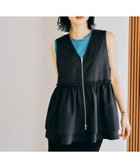 【レプシィム ローリーズファーム/LEPSIM LOWRYS FARM】のギャザーWZIPベスト 人気、トレンドファッション・服の通販 founy(ファニー) ファッション Fashion レディースファッション Fashion for Women アウター Coat / Outerwear Collection トップス・カットソー Cut & Sew Tops ベスト&ジレ / 重ね着スタイル Vests & Gilets おすすめ Recommended / Our Picks ギャザー Gathered, Ruffled ジップ Zip, Zipper トレンド Trend, Trending Now ベスト Vest, Waistcoat ペプラム Peplum, Flared Hem ボトム Bottoms, Lower Wear 今季 This Season, Current Season 春 Spring 秋 Autumn thumbnail ブラック09|ID: prp329100004325215 ipo3291000000033795093