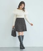 【イング/INGNI】の裾切替ツイードフレアSK 人気、トレンドファッション・服の通販 founy(ファニー) ファッション Fashion レディースファッション WOMEN スカート Skirt おすすめ Recommend ジップ Zip スパンコール Sequins ツイード Tweed フレア Flare エレガント 上品 Elegant 切替 Switching thumbnail クロ|ID: prp329100004325549 ipo3291000000030017965