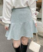 【イング/INGNI】の裾切替ツイードフレアSK 人気、トレンドファッション・服の通販 founy(ファニー) ファッション Fashion レディースファッション WOMEN スカート Skirt おすすめ Recommend ジップ Zip スパンコール Sequins ツイード Tweed フレア Flare エレガント 上品 Elegant 切替 Switching thumbnail ミントグリーン|ID: prp329100004325549 ipo3291000000030017969