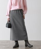 【ピエロ/Pierrot】の裏起毛ロングスカート 人気、トレンドファッション・服の通販 founy(ファニー) ファッション Fashion レディースファッション WOMEN スカート Skirt ロングスカート Long Skirt おすすめ Recommend シンプル Simple スウェット Sweat スリット Slit セットアップ Set Up ロング Long thumbnail 杢チャコール|ID: prp329100004325552 ipo3291000000030018002