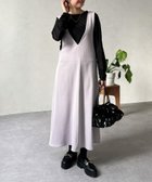 【シェトワ/Chez toi】のジャンスカワンピース 人気、トレンドファッション・服の通販 founy(ファニー) ファッション Fashion レディースファッション WOMEN ワンピース Dress シンプル Simple 無地 Plain Color ロング Long 楽ちん Easy エレガント 上品 Elegant thumbnail ライトグレー|ID: prp329100004325642 ipo3291000000030018447