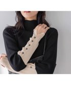 【ローリーズファーム/LOWRYS FARM】のツートーンニットタートル 人気、トレンドファッション・服の通販 founy(ファニー) ファッション Fashion レディースファッション WOMEN トップス・カットソー Tops/Tshirt ニット Knit Tops おすすめ Recommend インナー Inner カーディガン Cardigan ストレッチ Stretch フィット Fit ワイド Wide thumbnail ブラック09|ID: prp329100004325679 ipo3291000000030051649