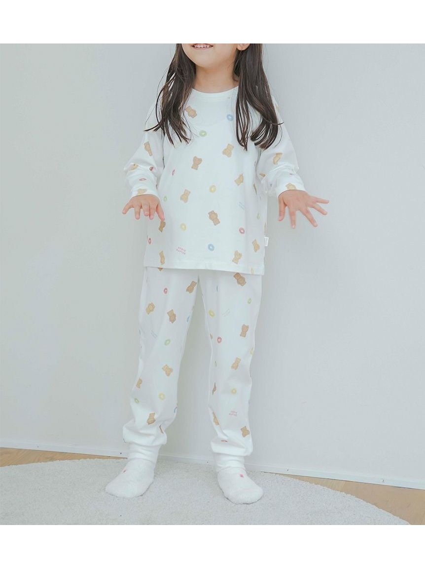 【ジェラート ピケ/gelato pique / KIDS】の【KIDS】シリアルベア柄ロングパンツ 人気、トレンドファッション・服の通販 founy(ファニー) 　ファッション　Fashion　キッズファッション　KIDS　ボトムス　Bottoms/Kids　おすすめ　Recommend　カラフル　Colorful　カーディガン　Cardigan　ドット　Dot　プリント　Print　モチーフ　Motif　ロング　Long　ワンポイント　One Point　 other-1|ID: prp329100004326582 ipo3291000000030291751