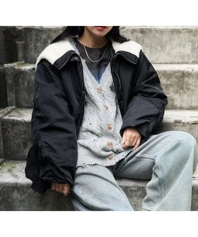 【フリークスストア/FREAK'S STORE】のナイロンツイルボアブルゾン 24AW 人気、トレンドファッション・服の通販 founy(ファニー) ファッション Fashion レディースファッション WOMEN アウター Coat Outerwear ブルゾン Blouson/Jackets 2024年 2024 2024-2025秋冬・A/W Aw/Autumn/Winter/Fw/Fall/2024-2025 A/W・秋冬 Aw・Autumn/Winter・Fw・Fall-Winter 冬 Winter おすすめ Recommend キルト Quilt ギャザー Gather ブルゾン Blouson ミドル Middle ワッシャー Washer 防寒 Cold Protection |ID:prp329100004326615