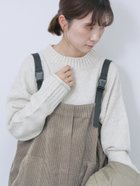 【サマンサモスモス/Samansa Mos2】の【帯電防止】もちもちニットプルオーバー 人気、トレンドファッション・服の通販 founy(ファニー) ファッション Fashion レディースファッション WOMEN トップス・カットソー Tops/Tshirt ニット Knit Tops プルオーバー Pullover シンプル Simple thumbnail オフホワイト|ID: prp329100004326785 ipo3291000000030526588