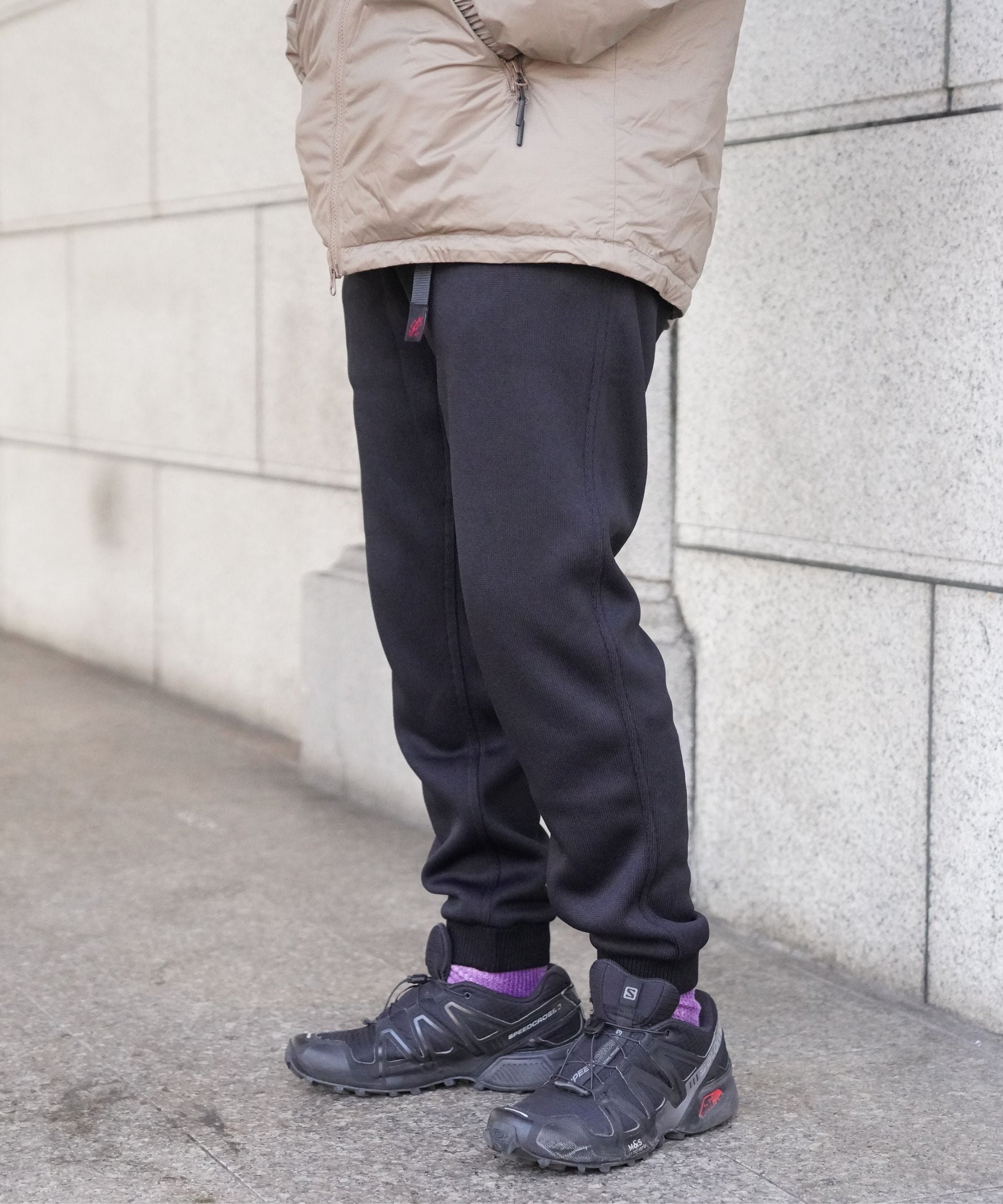 【ビーバー/BEAVER / MEN】のGRAMICCI/グラミチ BONDING KNIT FLEECE NARROW RIB PANT インテリア・キッズ・メンズ・レディースファッション・服の通販 founy(ファニー) 　ファッション　Fashion　メンズファッション　MEN　A/W・秋冬　Aw・Autumn/Winter・Fw・Fall-Winter　カリフォルニア　California　ストーン　Stone　定番　Standard　ブラック|ID: prp329100004327016 ipo3291000000030111768