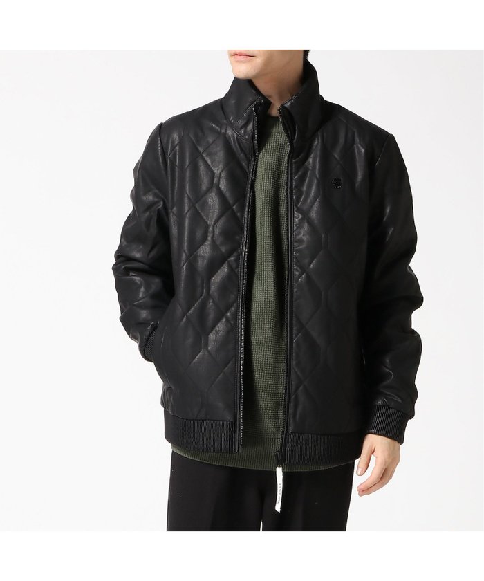 【ジースターロウ/G-STAR RAW / MEN】の【公式ショップ】MEEFIC-R QLTY BOMBER/キルティングボンバーブルゾン インテリア・キッズ・メンズ・レディースファッション・服の通販 founy(ファニー) https://founy.com/ ファッション Fashion メンズファッション MEN キルティング Quilting コーティング Coating ジップ Zip ストレート Straight フィット Fit ポケット Pocket ライナー Liner リブニット Rib Knit |ID: prp329100004327206 ipo3291000000030302691