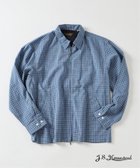 【ジャーナルスタンダード/JOURNAL STANDARD / MEN】のJ.S.Homestead / ミニチェック サンタフェシャツ 人気、トレンドファッション・服の通販 founy(ファニー) ファッション Fashion メンズファッション MEN S/S・春夏 Ss・Spring/Summer ウエスタン Western チェック Check ヨーク Yoke 夏 Summer 春 Spring thumbnail ブルー|ID: prp329100004327316 ipo3291000000030034215